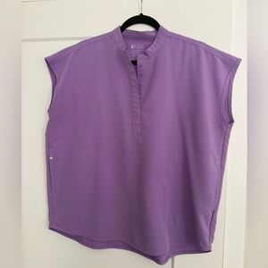 Figs Lilac Dawn Rafaela Scrub Top